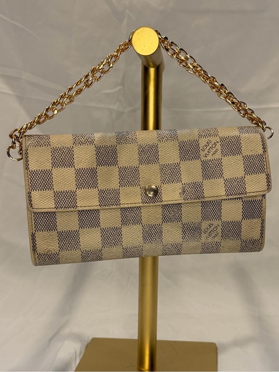 Louis Vuitton Handbags - Louis Vuitton Damier Azur Sarah Wallet